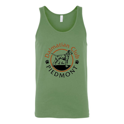 Dalmatian Club Unisex Jersey Tank Dark Letters