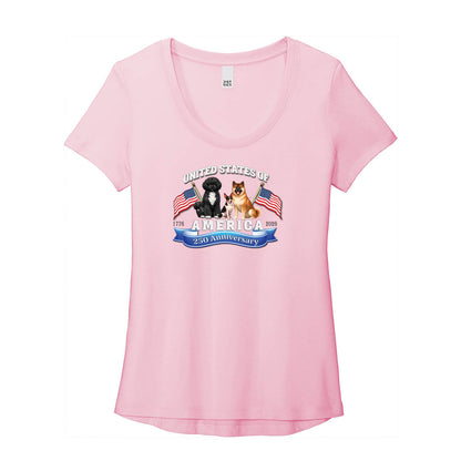 Tina 250 DT7501 District ® Women’s Flex Scoop Neck Tee