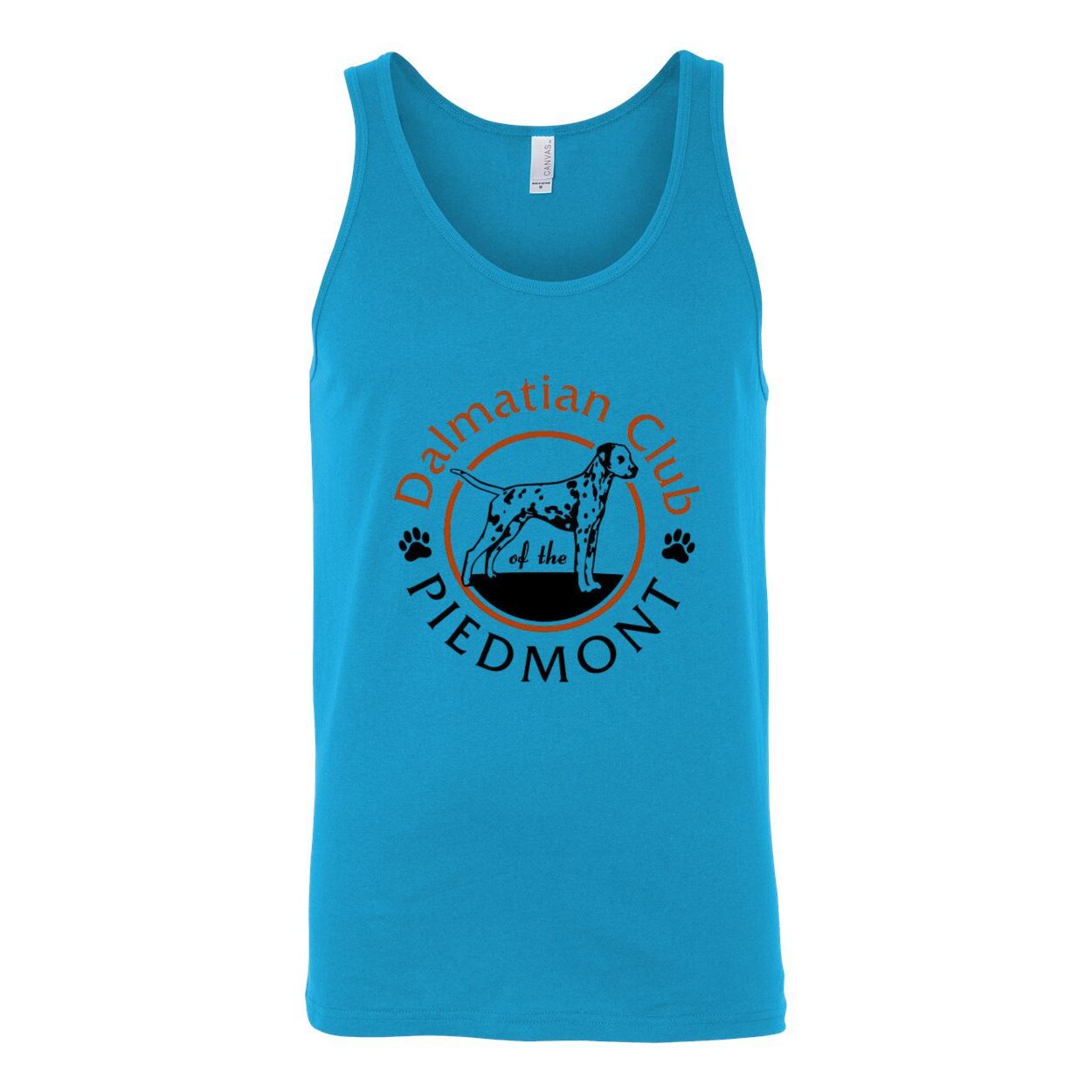 Dalmatian Club Unisex Jersey Tank Dark Letters