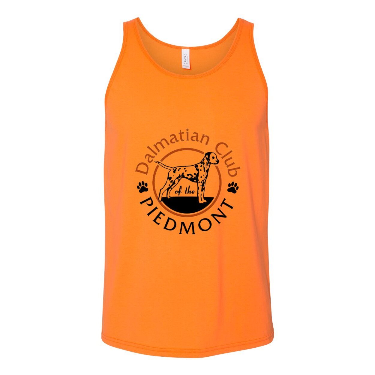 Dalmatian Club Unisex Jersey Tank Dark Letters