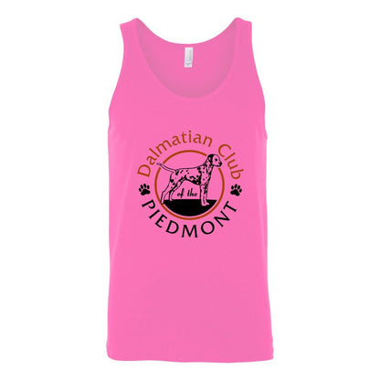 Dalmatian Club Unisex Jersey Tank Dark Letters