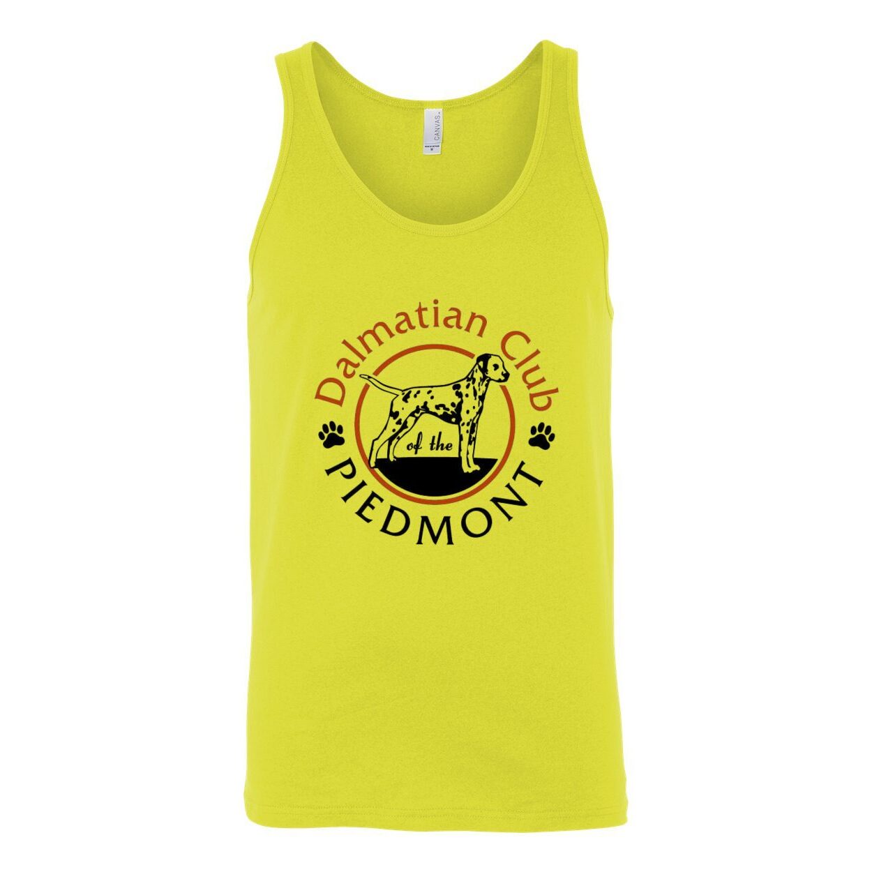 Dalmatian Club Unisex Jersey Tank Dark Letters