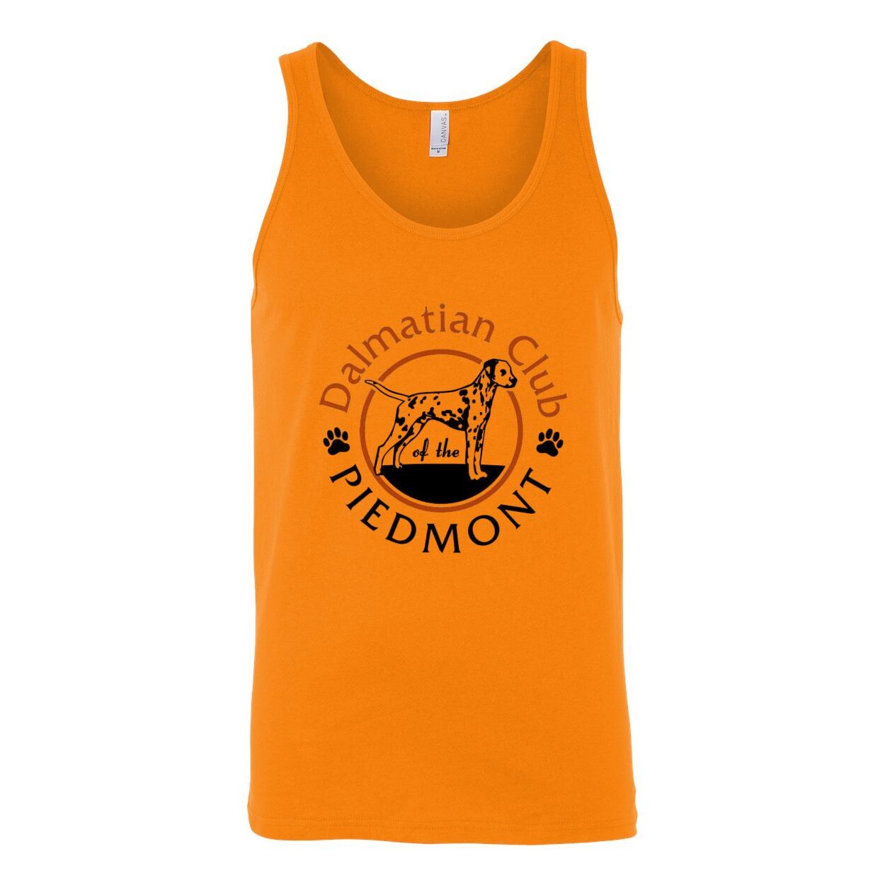 Dalmatian Club Unisex Jersey Tank Dark Letters