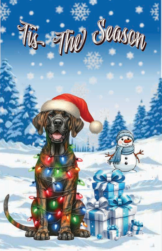 ’Tis The Season winter Plott garden flag 12x18 in yard