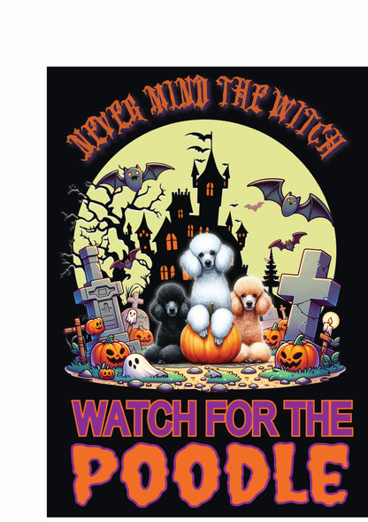 Halloween Non-Sporting Breed Garden Flags