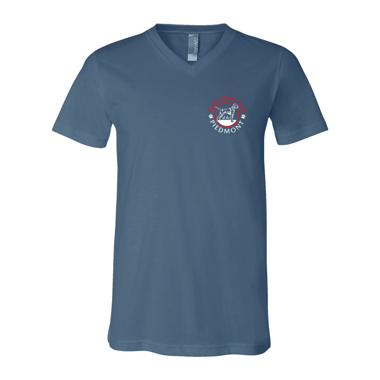 Dalmatian Club Unisex Short Sleeve V-Neck Jersey Tee