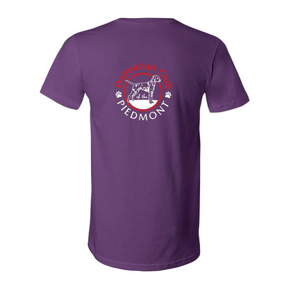 Dalmatian Club Unisex Short Sleeve V-Neck Jersey Tee