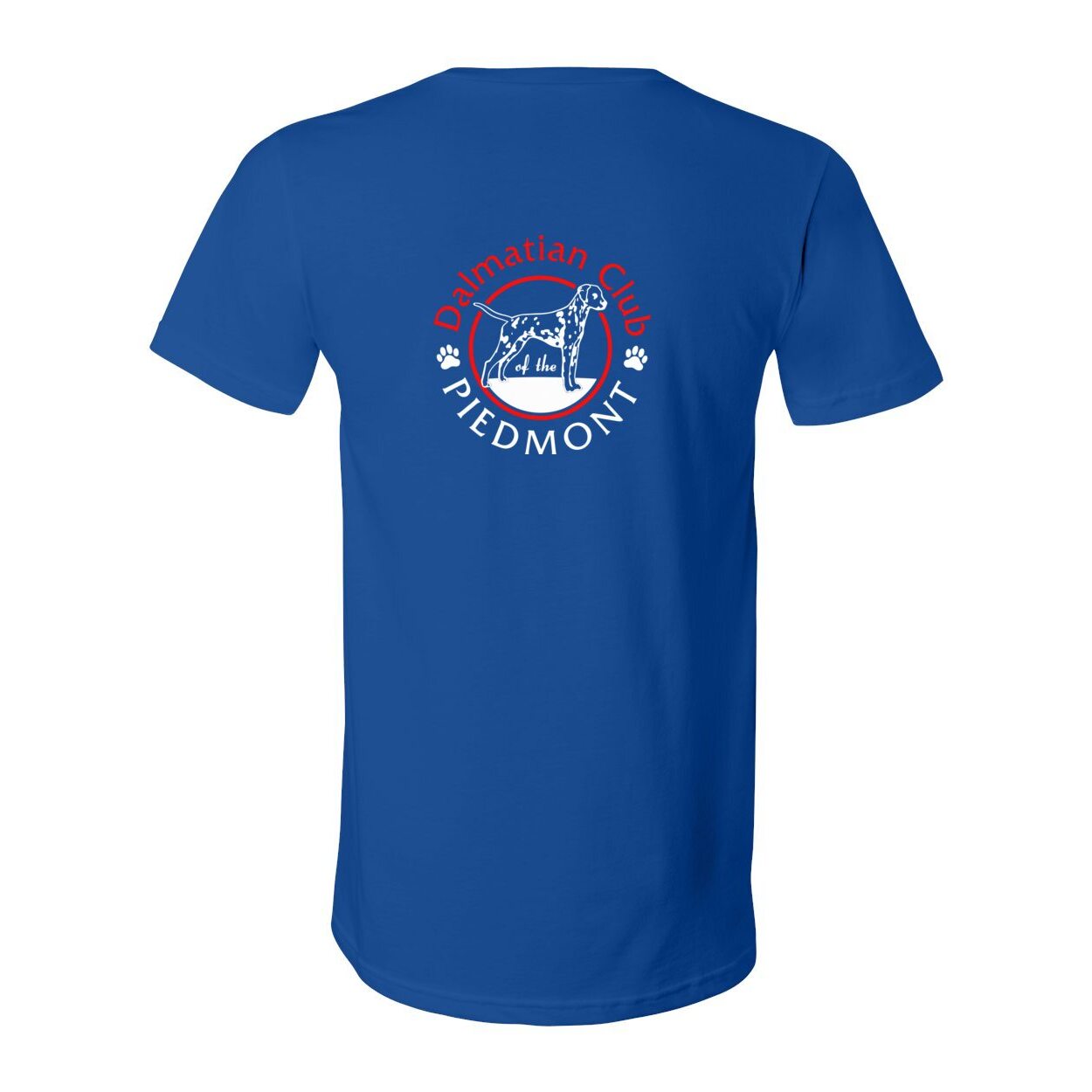 Dalmatian Club Unisex Short Sleeve V-Neck Jersey Tee
