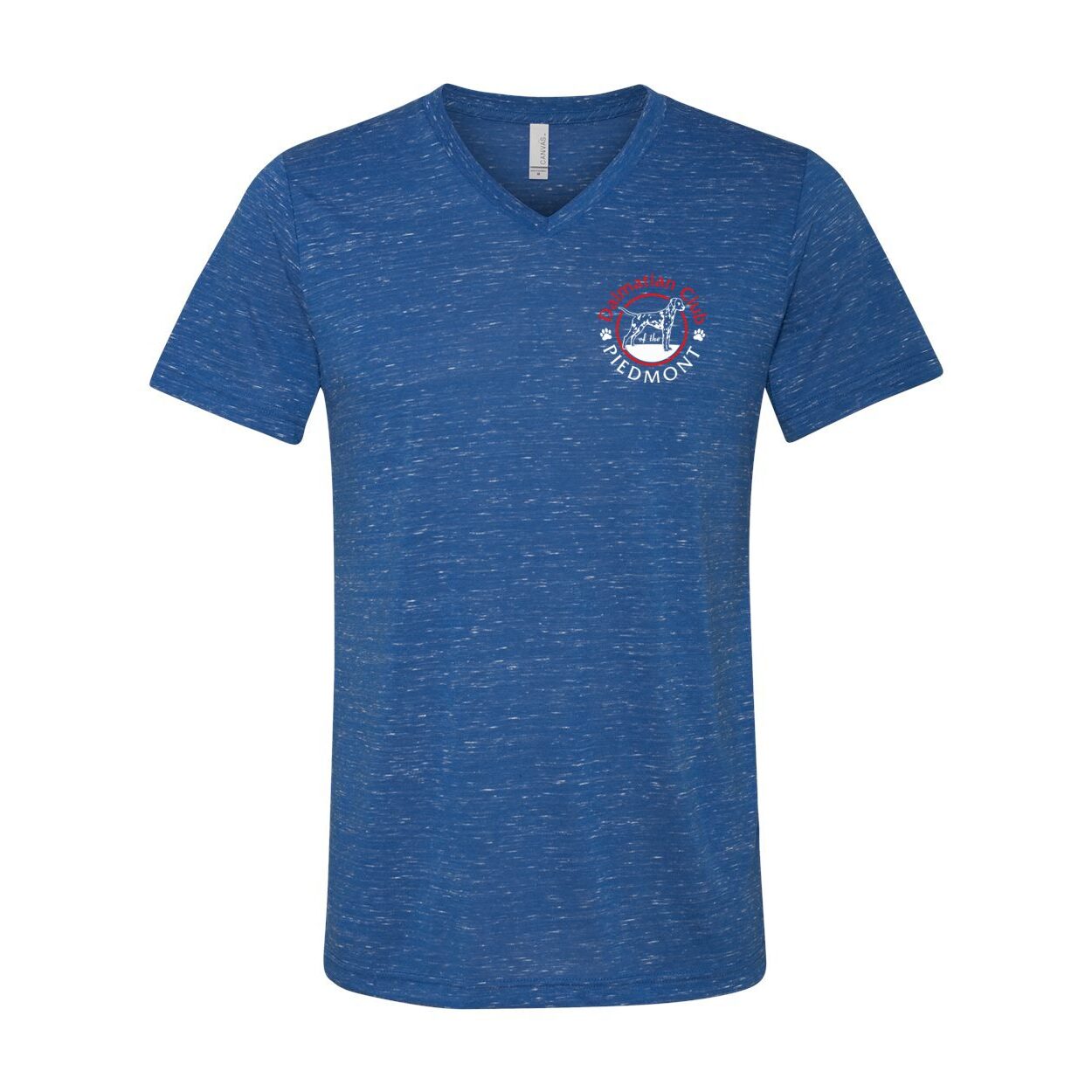Dalmatian Club Unisex Short Sleeve V-Neck Jersey Tee