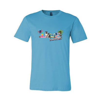 Summer Akita Rat T Unisex Short Sleeve Jersey Tee