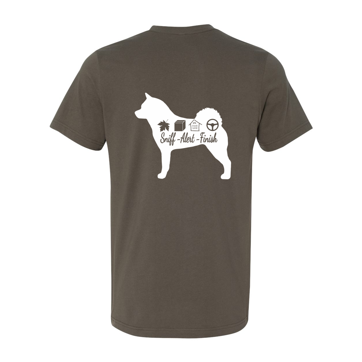 Akita Scent Sniff F/B Unisex SS Jersey Tee