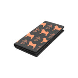 Leather Wallet 11 Slot Akita Design