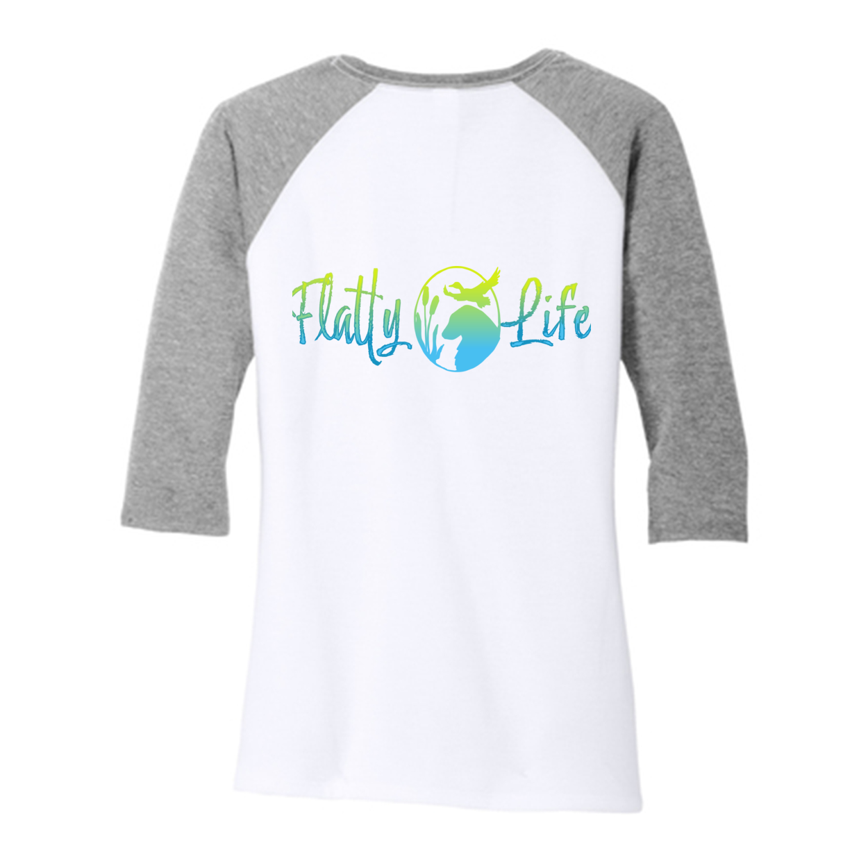 Flatty Life  3/4-Sleeve Raglan