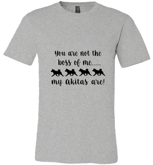 My Akitas are Boss Short Sleeve T-Shirt