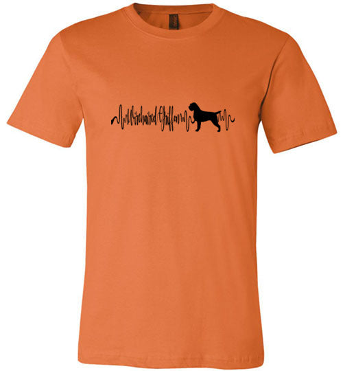 WiredHair Griffon Unisex Short Sleeve Shirt Black - WagALotBowWow