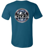S.H.E.D Unisex Canvas Short Sleeve T-Shirt