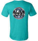 S.H.E.D Unisex Canvas Short Sleeve T-Shirt
