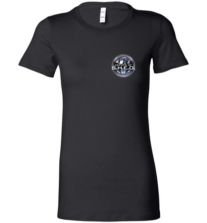 Kira SHED front and back logo with phone - WagALotBowWow