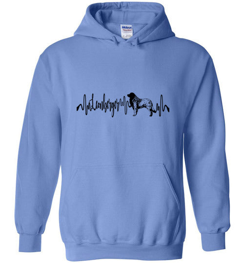 Leonberger Heartbeat Hoodie Unisex