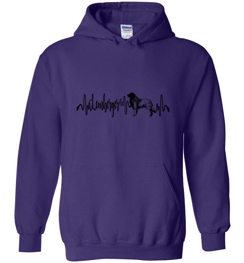 Leonberger Heartbeat Hoodie Unisex