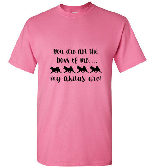 My Akitas are Boss Short Sleeve T-Shirt