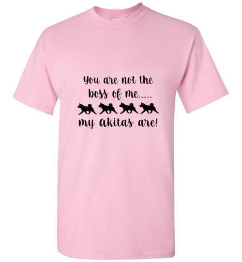 My Akitas are Boss Short Sleeve T-Shirt