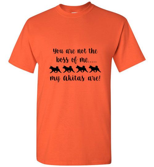 My Akitas are Boss Short Sleeve T-Shirt