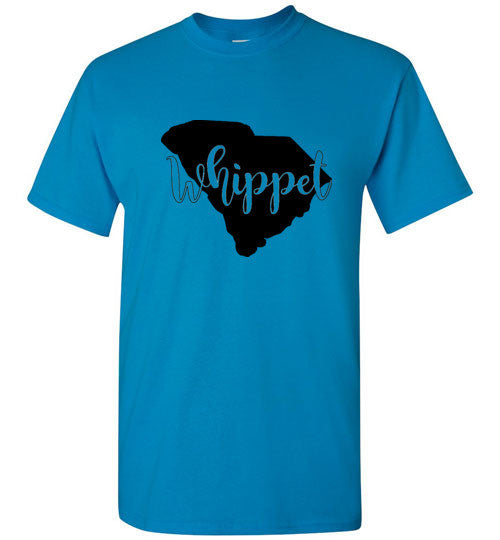 SC Whippet Gildan SS Unisex Adult & Youth Unisex TShirt Black Print