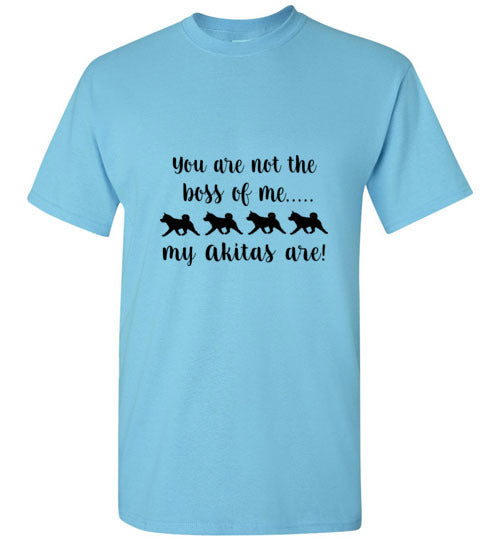 My Akitas are Boss Short Sleeve T-Shirt