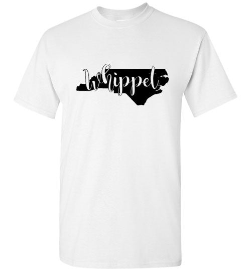 NC Whippet Gildan SS Unisex Adult & Youth Unisex TShirt Black Print