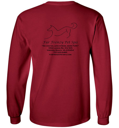 Fur Frenzy Pet Spa Unisex Gildan Long Sleeve T-Shirt