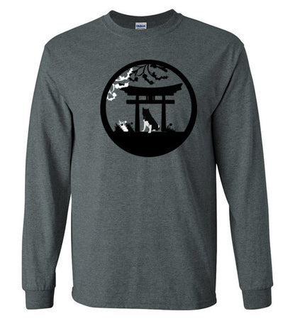 Akita Gate Gildan Long Sleeve T-Shirt