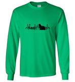 Komondor Heartbeat Unisex Long Sleeve T-Shirt