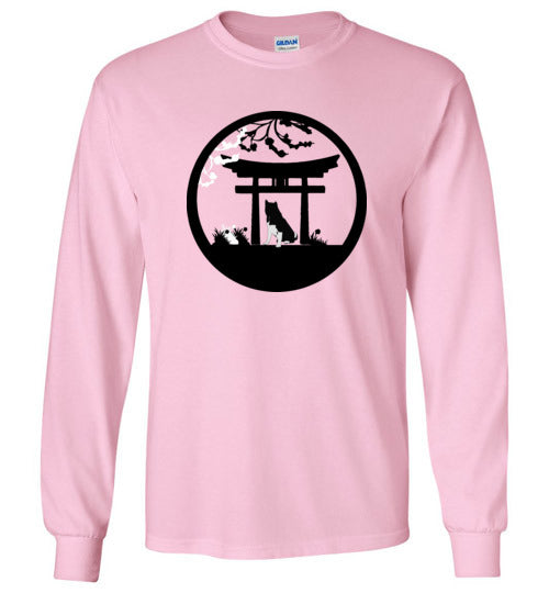 Akita Gate Gildan Long Sleeve T-Shirt