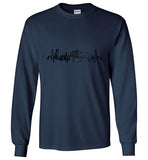 Kuvasz Heartbeat Unisex Long Sleeve T-Shirt