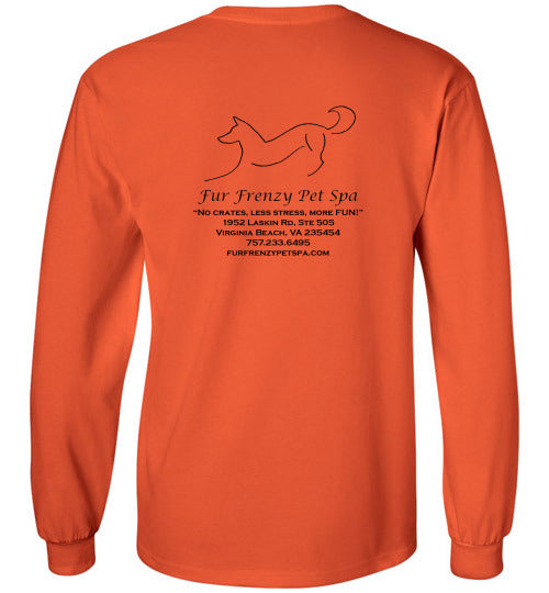 Fur Frenzy Pet Spa Unisex Gildan Long Sleeve T-Shirt