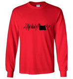 Yorkie Heartbeat Unisex Long Sleeve T-Shirt