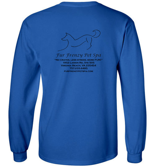 Fur Frenzy Pet Spa Unisex Gildan Long Sleeve T-Shirt