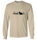 Komondor Heartbeat Unisex Long Sleeve T-Shirt