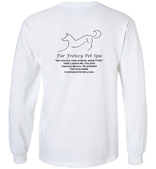 Fur Frenzy Pet Spa Unisex Gildan Long Sleeve T-Shirt