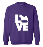Gildan Crewneck Sweatshirt Love Akita