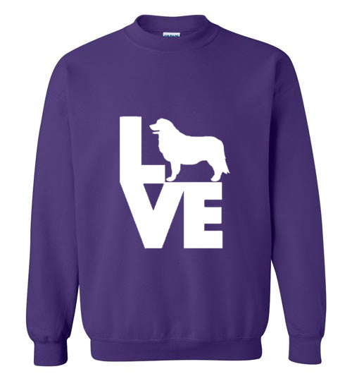 LOVE Leonberger Gildan Sweatshirt