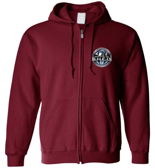 S.H.E.D Unisex Gildan Zip Hoodie