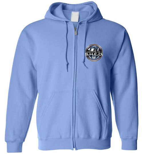 S.H.E.D Unisex Gildan Zip Hoodie