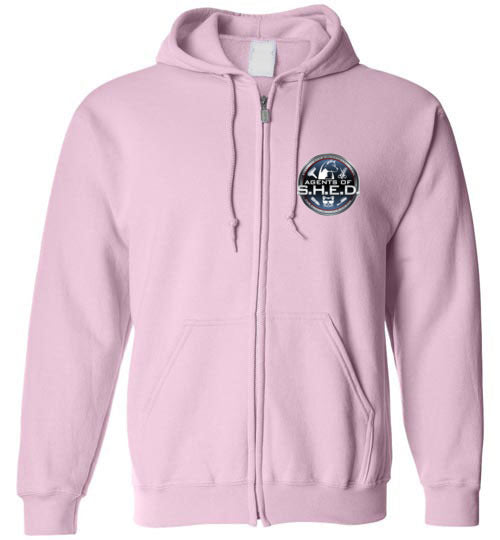 S.H.E.D Unisex Gildan Zip Hoodie