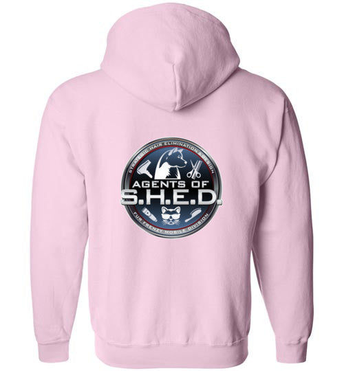 S.H.E.D Unisex Gildan Zip Hoodie