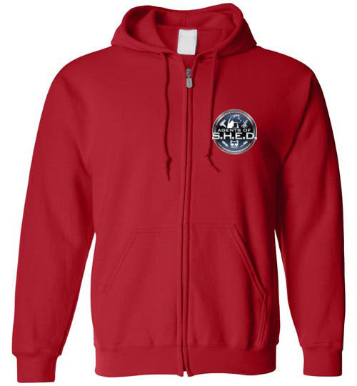 S.H.E.D Unisex Gildan Zip Hoodie