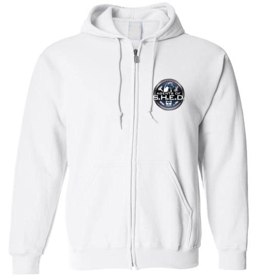 S.H.E.D Unisex Gildan Zip Hoodie