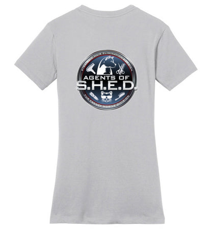 S.H.E.D. District Made Ladies Perfect Weight Tee