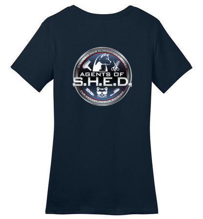 S.H.E.D. District Made Ladies Perfect Weight Tee